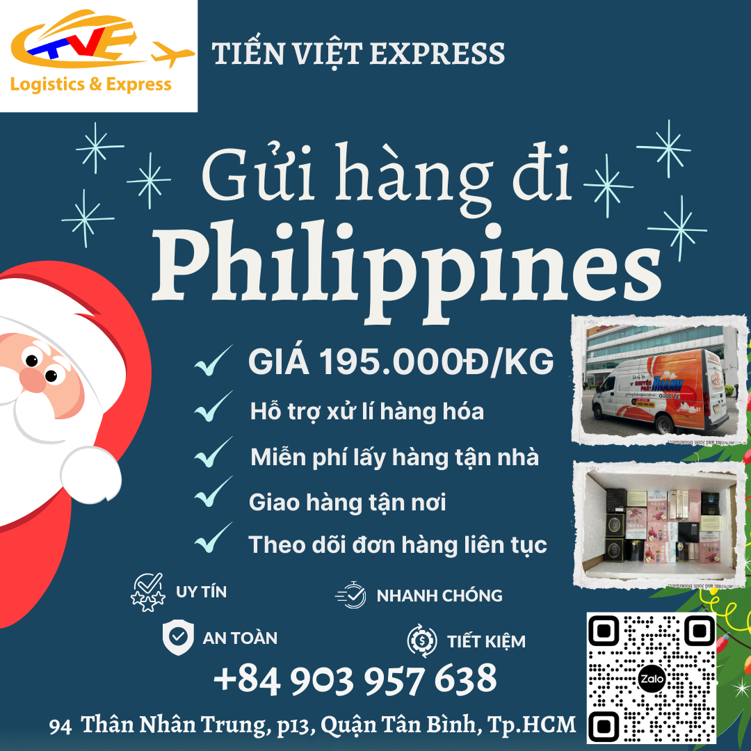 Gửi hàng đi Philippines- Tiến Việt Express